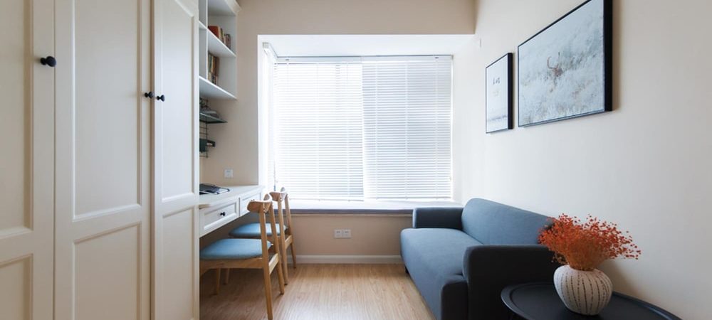 პატარა ოთახის მოწყობა